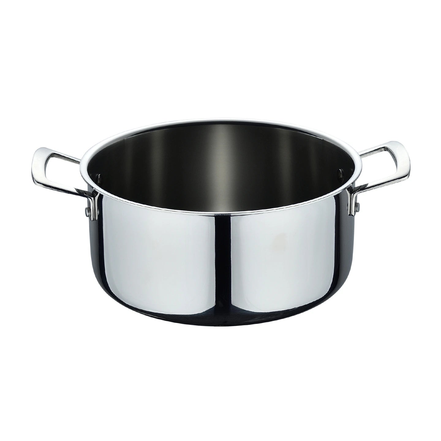 Cacerola de acero inox sin revestimiento con tapa LEGACY - MasterPRO